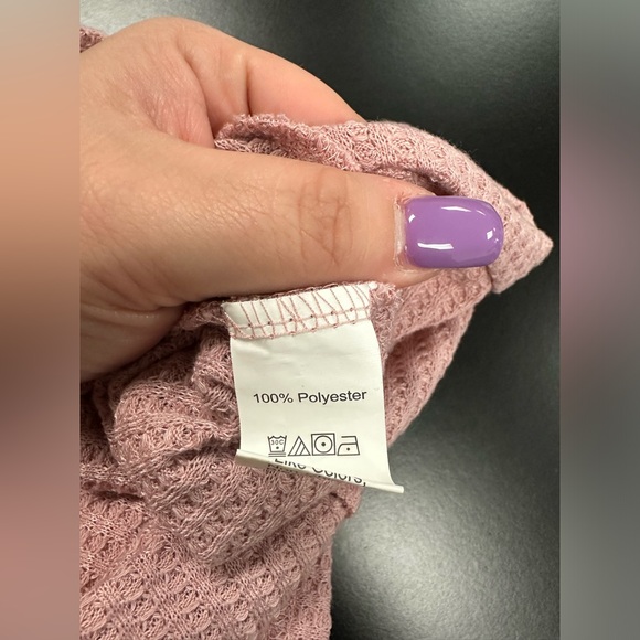 SHEIN Mauve waffle knit tshirt - 3xl - Picture 8 of 8